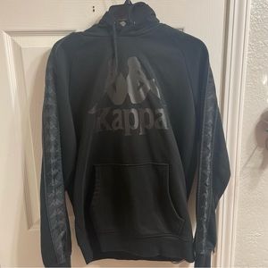 Kappa all black hoodie